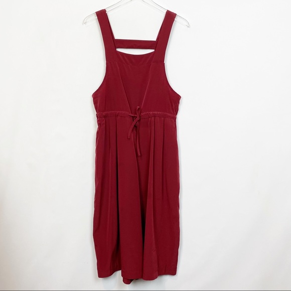 Glassworks London Red Cropped Jumpsuit Small - Picture 1 of 8